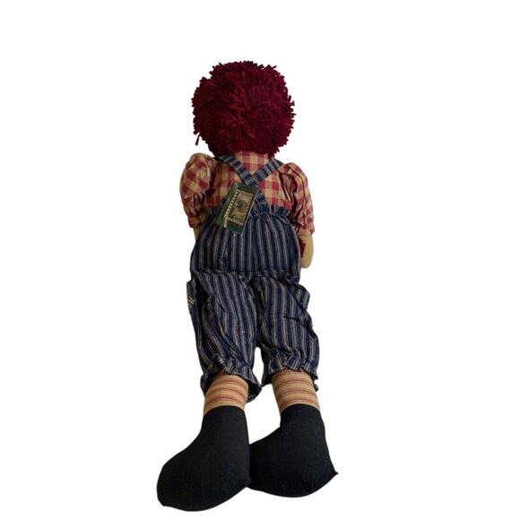 Victorias Country Home Rag Doll Primitive Look Raggedy Andy 23 Inch - Picture 5 of 7